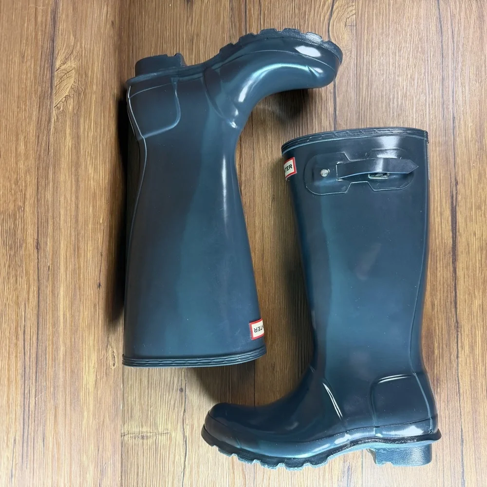 Hunter Rain‎ Boots Waterproof Shoes Girl’s Size 6Y